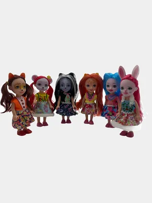 Кукла Enchantimals со зверушкой в ассортименте FCC62 - купить с доставкой в  Самаре в Перекрёстке