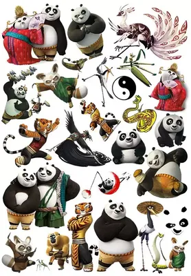Кунг ФУ Панда (Kung Fu Panda) Картинки - DIDlik.ru - игры онлайн, комиксы  онлайн, картинки на рабочий стол