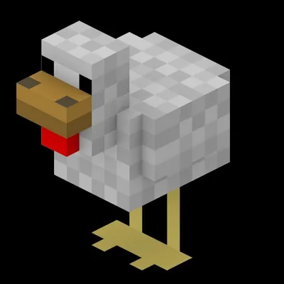 Плюшевые плюшевые игрушки Minecraft Chicken и Cuddly Toys, игра Minecraft с  курицей, игра, текстиль, курица png | PNGWing