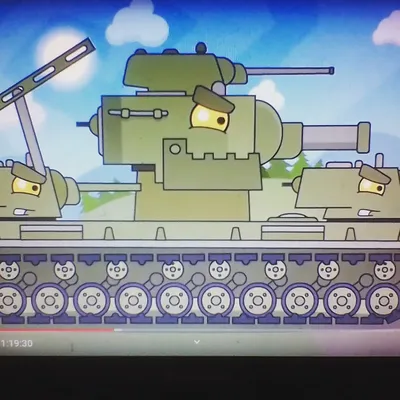 Как Нарисовать Танк МЕГА ГИБРИД Мортира + КВ 6 - Мультики про танки — Видео  | ВКонтакте