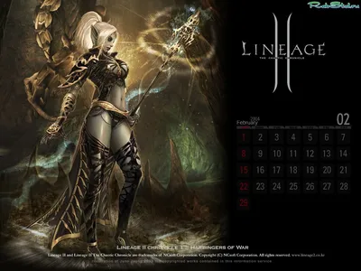 Lineage 2 – обои на рабочий стол