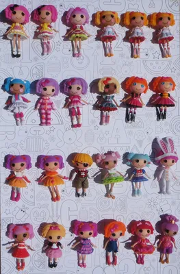 Lalaloopsy doll 12 cm - Mini Lalaloopsy Silly Singers - Crumbs Sugar Cookie  - Dolls And Dolls - Collectible Doll shop