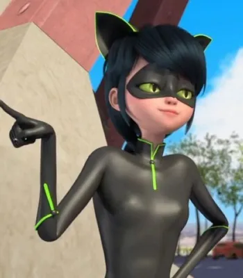 Can I have this image with only Lady Noire? : r/miraculousladybug