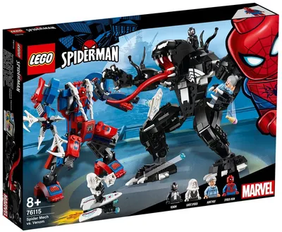 Битва роботов Человека-паука и Зелёного Гоблина 76219 | Spider-Man |  LEGO.com RU