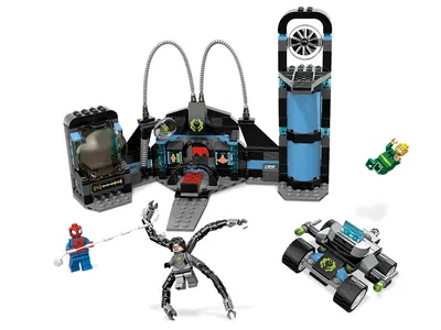 Конструктор аналог Lego Супер Герои 76148 Человек-Паук против Доктора  Осьминога купить в интернет-магазине Go-Brick.ru