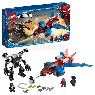 Lego Конструктор Super Heroes \"Человек-паук: союз с Призрачным гонщиком\"  217 деталей. Купить в Санкт-Петербурге – Интернет-магазин Wite