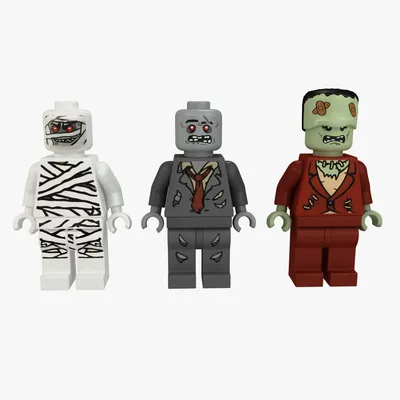 All of Trevor Henderson's Lego monsters /Все Лего Монстры Тревора  Хендерсона - YouTube