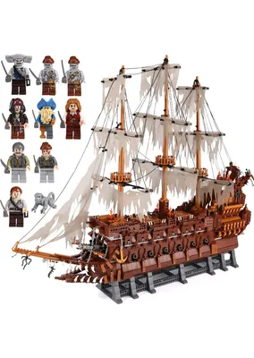 Конструктор Pirates \"Летучий Голландец\" Lepin 16016 аналог Лего MOC-6234,  купить в интернет-магазине \"Оригинальные игрушки\"