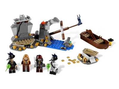 4181 Лего Пираты Карибского моря: Логово пиратов / LEGO Pirates of the  Caribbean / Isla De Muerta купить в москве