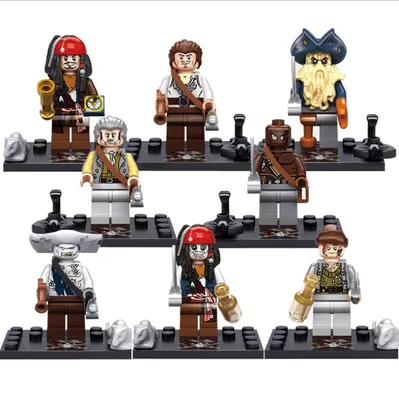Пираты Карибского моря 4, 8шт. конструктор, BrickArms (Lego Pirates of the  Caribbean): продажа, цена в Киеве. Конструкторы от \"ArmyLand\" - 962696258