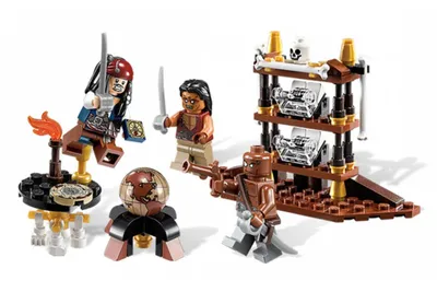 4191 Каюта капитана Лего - конструктор Lego Пираты Карибского Моря |  Nevabrick.ru
