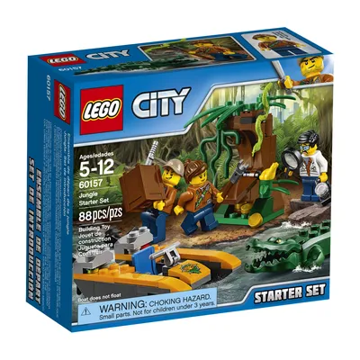LEGO City Jungle Explorers Jungle Halftrack Mission 60159 - Walmart.com