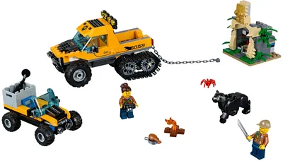 Lego® CTY0790, CTY790 minifigure City, man, jungle explorer, cap