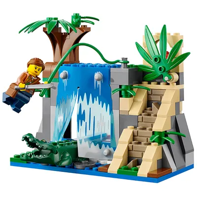 Lego City 2017 - Jungle lab | Lego city, Lego city sets, Lego city police