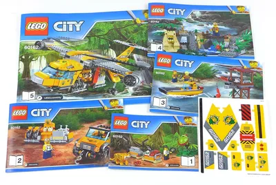 LEGO® CITY 60158 Jungle Cargo Helicopter (201 pieces) – AESOP'S FABLE