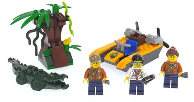 Конструктор LEGO City Jungle Explorers База исследователей джунглей (60161)  купить по цене 20990 ₸ в интернет-магазине Детский мир
