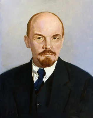 Купить картину маслом Портрет В.И. Ленина от 5670 руб. в галерее DasArt
