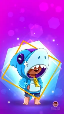 Amazing Leon the Shark drawing tutorial for kids! - How to draw Leon shark  from Brawl Stars - YouTube