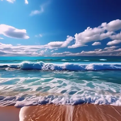 Скачать картинку на экран смартфона лето,море,солнце,пляж. | Летние обои на  телефон. | Постила