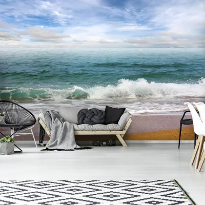 Фото шпалери літо море 368x254 см 3D Ландшафт Повний місяць на пляжі  (13999P8)+клей (ID#1536313278), цена: 1200 ₴, купить на Prom.ua