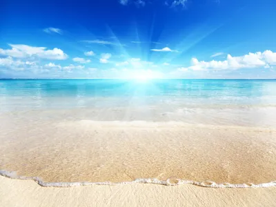 Літо пляж 3D фото шпалери 254 x 184 см Море - Дорога в океан (13350P4)+клей  по цене 850,00 грн