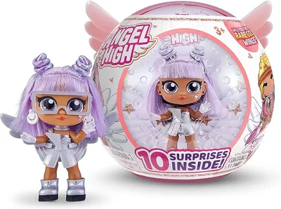 Amazon.com: Itty Bitty Prettys Angel High Cosmo Collectible Doll with 10  Surprise Accessories by ZURU, Multicolor : Everything Else
