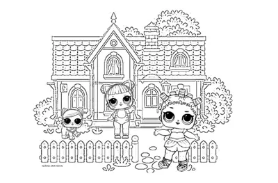 Раскраски «Куклы LOL» - «Кукла ЛОЛ малышка с косичками» | Lol dolls, Cute  coloring pages, Disney princess coloring pages