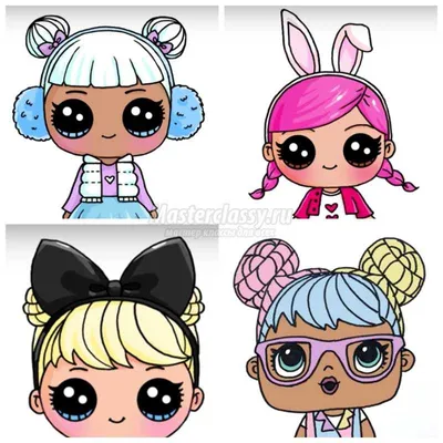 LOL dolls coloring page | tickets.paysera.com