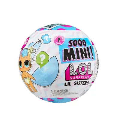 L.O.L.: Surprise Кукла в шаре \"Сестричка Sooo Mini!\", в ассортименте:  купить игрушечный набор для девочек в интернет-магазине Marwin | Алматы,  Казахстан
