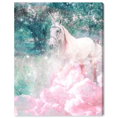 Картинки лошадь, закат, призрак, фэнтези - обои 1920x1200, картинка №260525