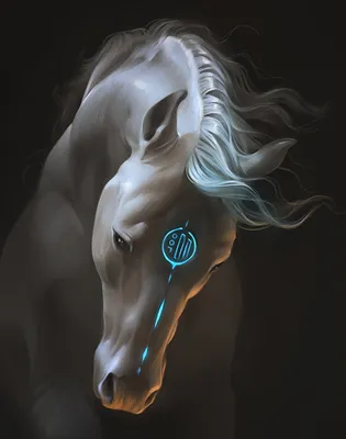 Картинки лошадь Фэнтези Волшебные животные