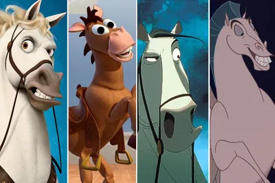 Картинки лошадей из мультфильмов