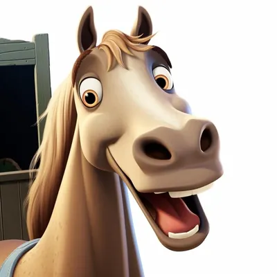 мультфильм лошадь Stock Illustration | Adobe Stock