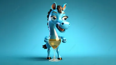 персонажи мультфильма «Забавные лошади» Иллюстрация вектора - иллюстрации  насчитывающей приятельство, копыто: 269210377