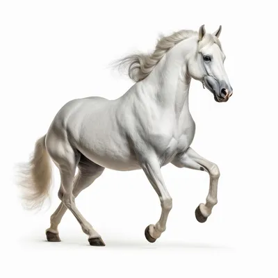 Лошади изолированы на белом. Группа из трех лошадей на белом фоне стоковое  фото ©melory 145047939