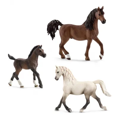Игровой набор Schleich Мойка для лошадей, с Эмили и Луной | AliExpress