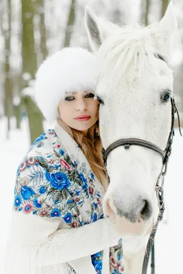 Лошади зимой — Алмазное Хобби
