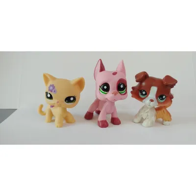Игрушка 'Петшоп из мешка - рыжая Кошка', серия 5, Littlest Pet Shop, Hasbro  [37096-2433]