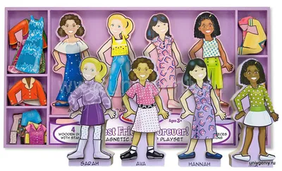 Набор Melissa Doug Лучшие подруги навсегда - 3549 | детские игрушки с  доставкой от интернет-магазина RC-TODAY.RU