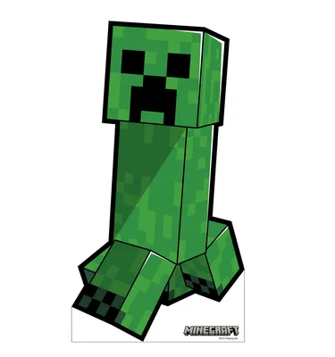 Minecraft Creeper Cardboard Cutout Standee | Official Minecraft Shop