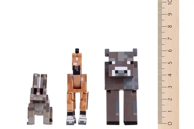 Набор игровых фигурок Jazwares Minecraft прирученные животные (16588M) –  купить в Киеве | цена и отзывы в MOYO