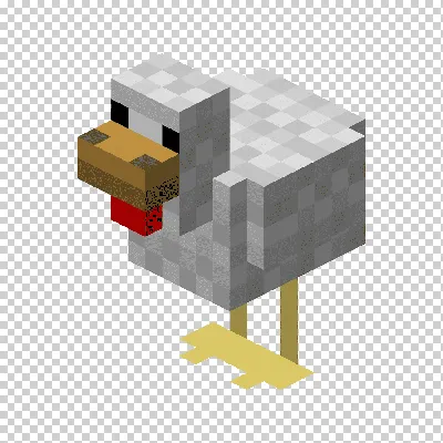 Chicken Minecraft - NFT Animals Minecraft | OpenSea