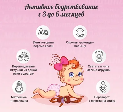 Самарская городская клиническая больница №8 Новости - Развитие малыша в 3  месяца