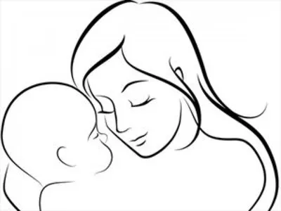 Рисунок мама с ребенком обнимаются …» — создано в Шедевруме