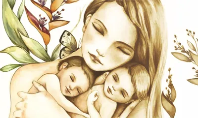 Раскраски, День матери, мама с ребенком мама, ребенок, Мама слоненка дамбо,  Мама с цветком, Рисунок мама кролик и крольченок, Мамы и дети, Мамин  портрет.