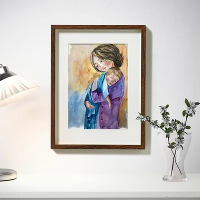 Папа мама ребенок постер абстрактная линия рисунок искусство печать  семейная фотография минималистичные руки стены Декор для дома | AliExpress