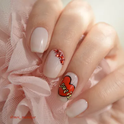 ≡ «Сердечная» love-story на твоих ногтях: маникюр на День святого Валентина  — блог Naomi24.ua