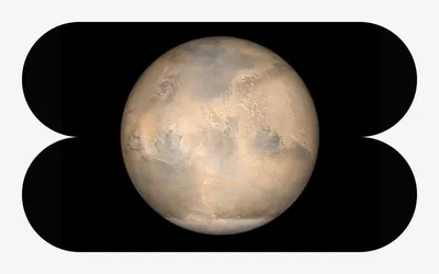 Марс, планета в космосе, на фоне …» — создано в Шедевруме