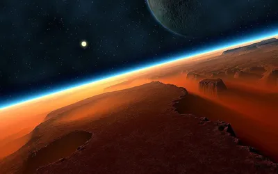 Марс вид из космоса - 70 фото