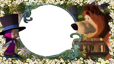 Pin de Liza Vinogradova en мульты | Masha y el oso, Ilustración de oso,  Decoracion masha y el oso